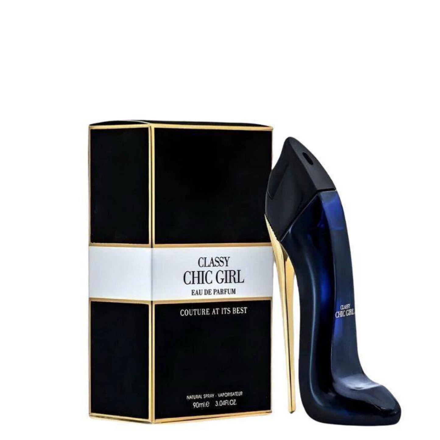 בושם לאישה Classy Chic Girl מבית Fragrance World | או דה פורפיום E.D.P | מ"ל 90 | בהשראת הבושם Good Girl של Carolina Herrera | תואם ל גוד גירל של קרולינה הררה