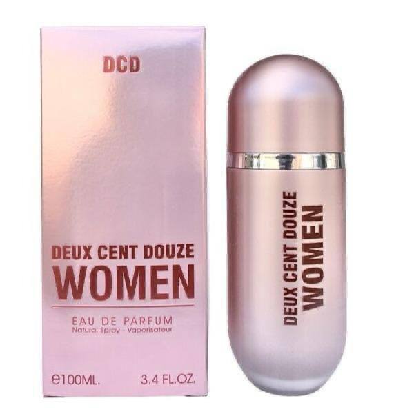 בושם לאישה Deux Cent Douze מבית Fragrance World | או דה פורפיום E.D.P | מ"ל 100 | בהשראת הבושם 212 Sexy של Carolina Herrera