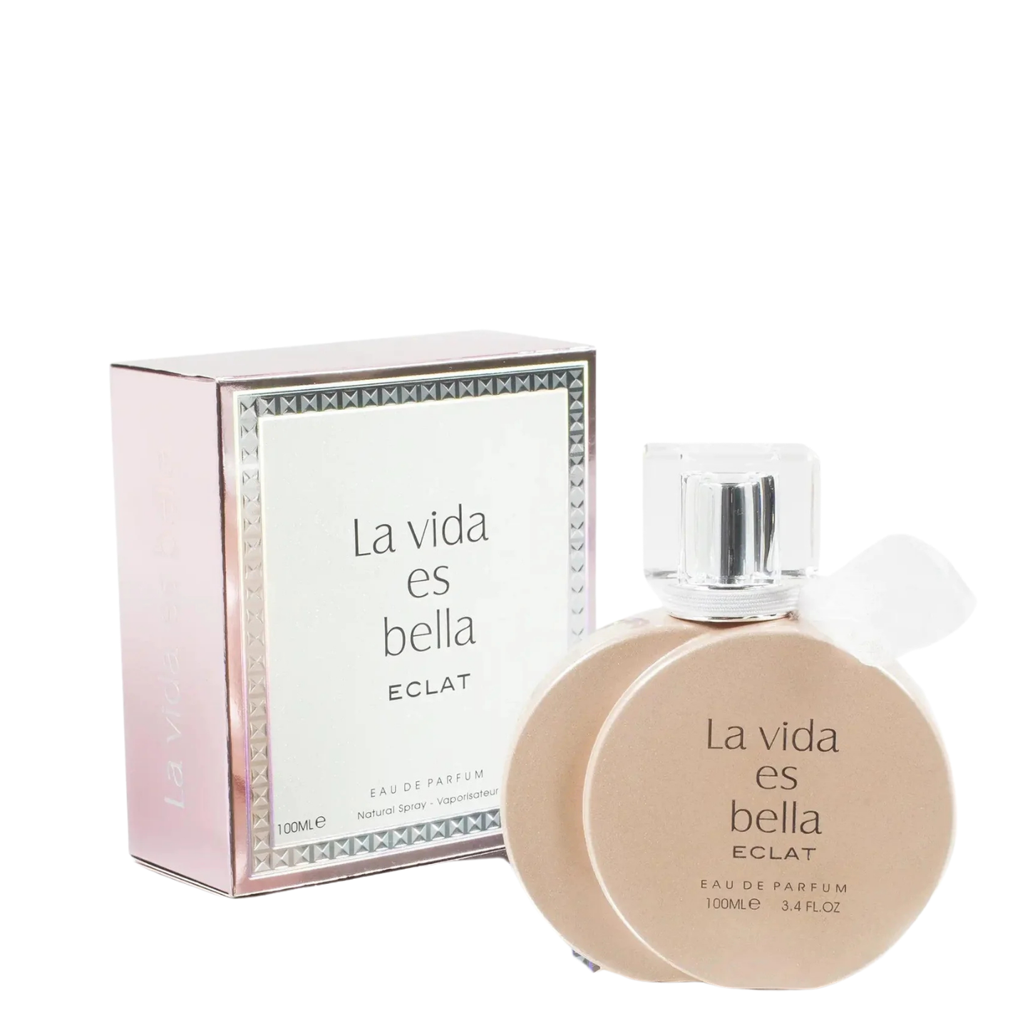 בושם לאישה La Vida Es Bella Eclat מבית Fragrance World | או דה פורפיום E.D.P | מ"ל 100 | בהשראת הבושם לה וי אבל אקלט של לנקום