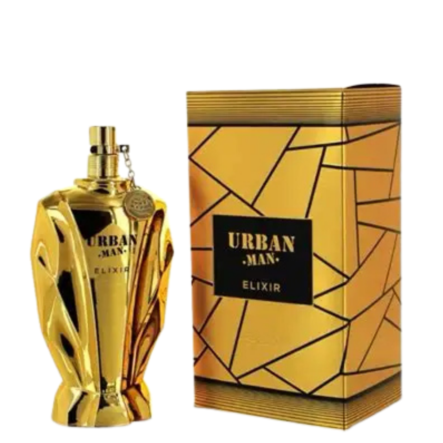 בושם לגבר Urban Man Elixir מבית Fragrance World | או דה פורפיום E.D.P. | מ"ל 100 | בהשראת הבושם לה מאל אליקסיר של ז'אן פול גוטייה