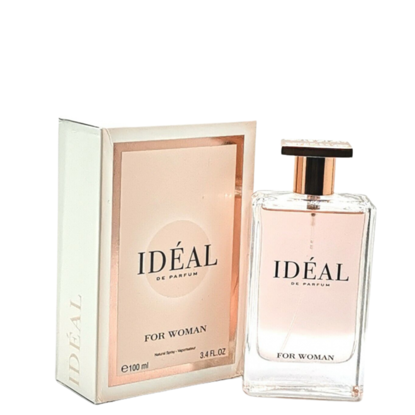 בושם לאישה Idôle מבית Fragrance World | או דה פורפיום E.D.P | מ"ל 100 | בהשראת הבושם Ideal של Lancôme | תואם לאיידול של לנקום