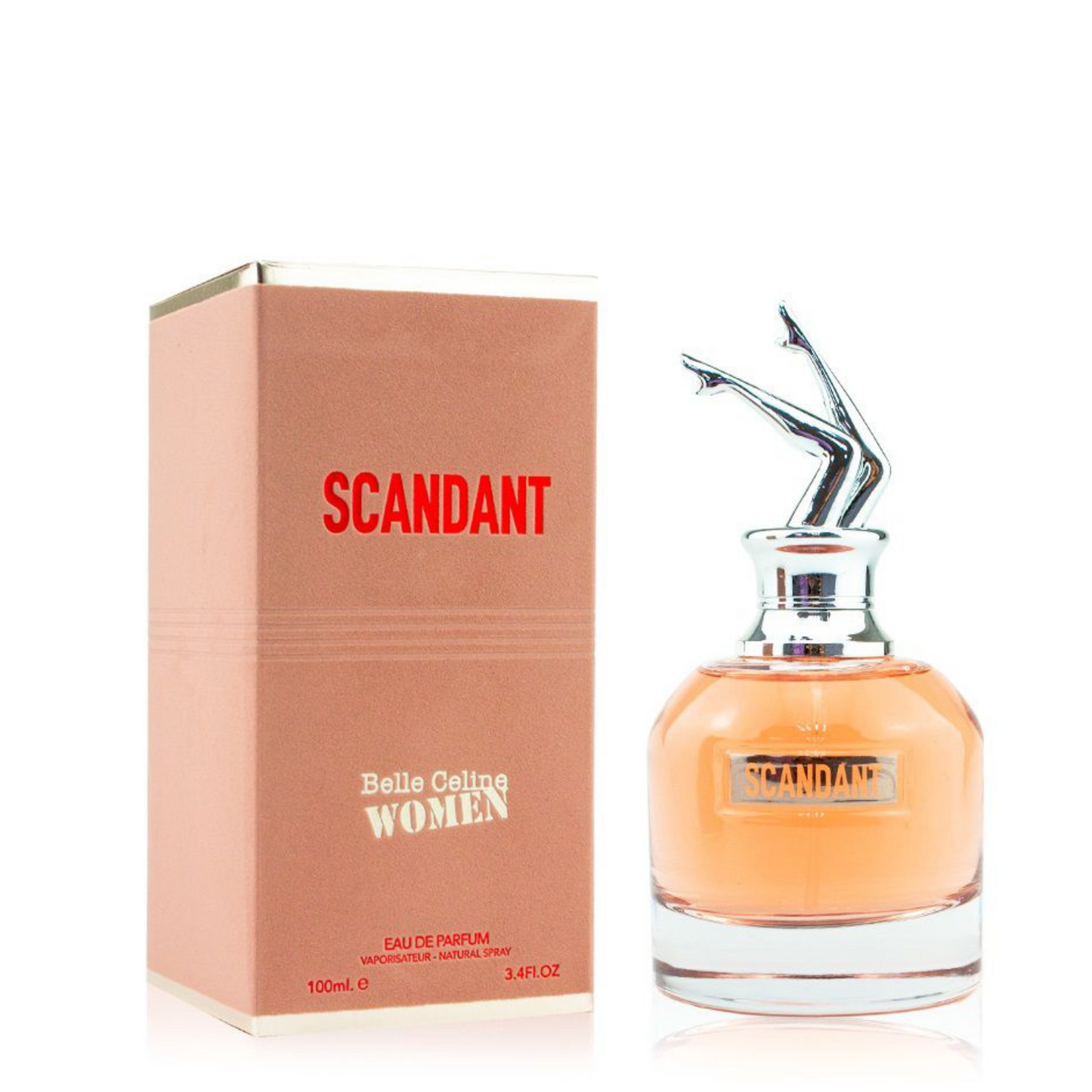 בושם לאישה Scandant מבית Fragrance World | או דה פורפיום E.D.P | מ"ל 100 | בהשראת הבושם Scandal של Jean Paul Gaultier | תואם ל סקנדל