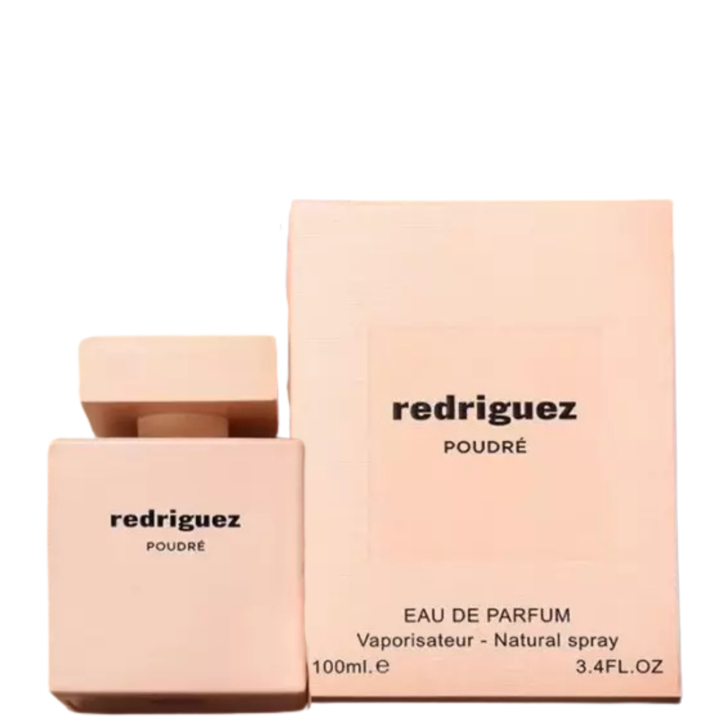 בושם לאישה Rodriguez Poudré מבית Fragrance World | או דה פורפיום E.D.P | מ"ל 100 | בהשראת הבושם נרסיסו רודריגז פאוודר