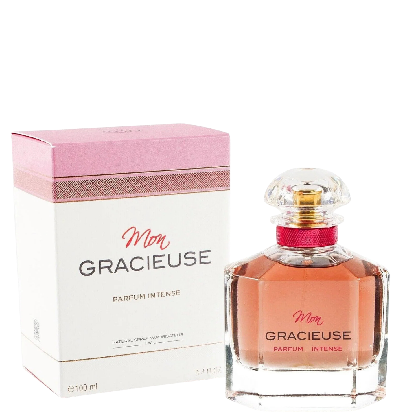 בושם לאישה Mon Gracieuse מבית Fragrance World | פורפיום אינטאנס parfum intense | מ"ל 100 | בהשראת הבושם מון גרלן