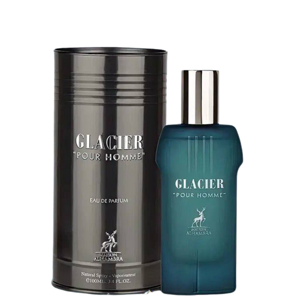 בושם לגבר Glacier Pour Homme מבית  Maison Alhambra | או דה פורפיום E.D.P | מ"ל 100 | בהשראת הבושם לה מל של  ז'אן פול גוטייה