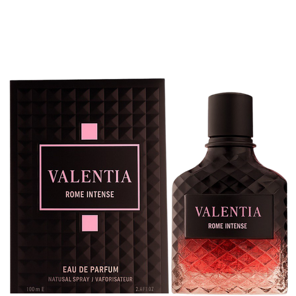 בושם יוניסקס  Valentia Rome Intense מבית Fragrance Deluxe | או דה פורפיום E.D.P | מ"ל 100 | בהשראת הבושם ולנטינו דונה בורן אין רומא אינטנס